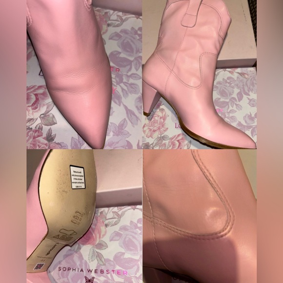 LoveShackFancy X Larroude Thelma Boots - Picture 4 of 9